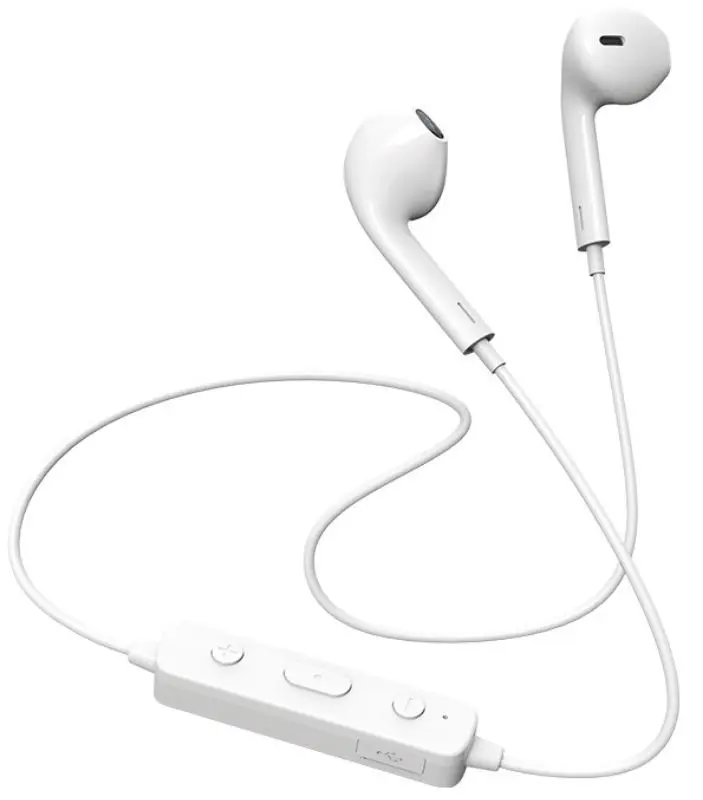 Casti fara fir Borofone BE22 FreeRun (White)