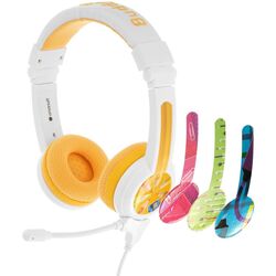 Casti pentru copii BuddyPhones School+ (Yellow)