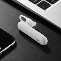 Моно Bluetoth гарнитура Hoco E36 Free sound (White) Thumb