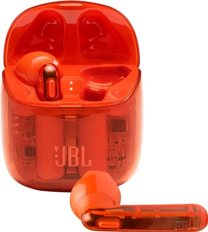 Беспроводные наушники JBL Tune 225TWS Ghost Edition (Orange)
