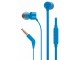 Casti JBL T110 Blue (JBLT110BLU)