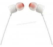 Casti JBL T110 White (JBLT110WHT)