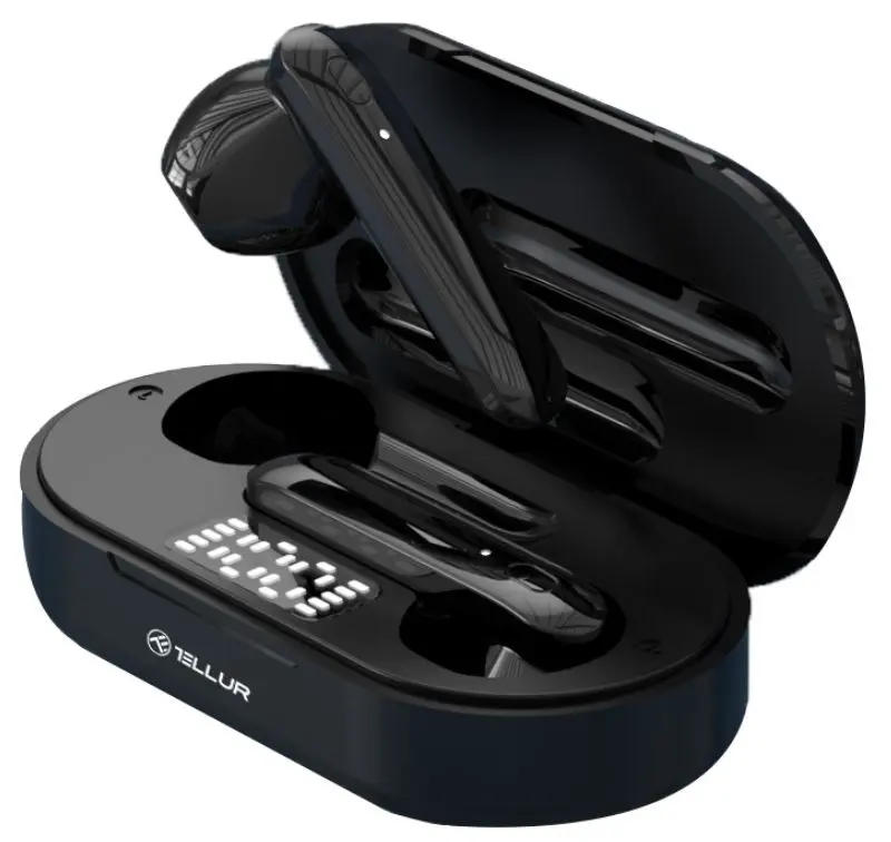 Casti fara fir Tellur Flip Bluetooth True Wireless (Black) - 2