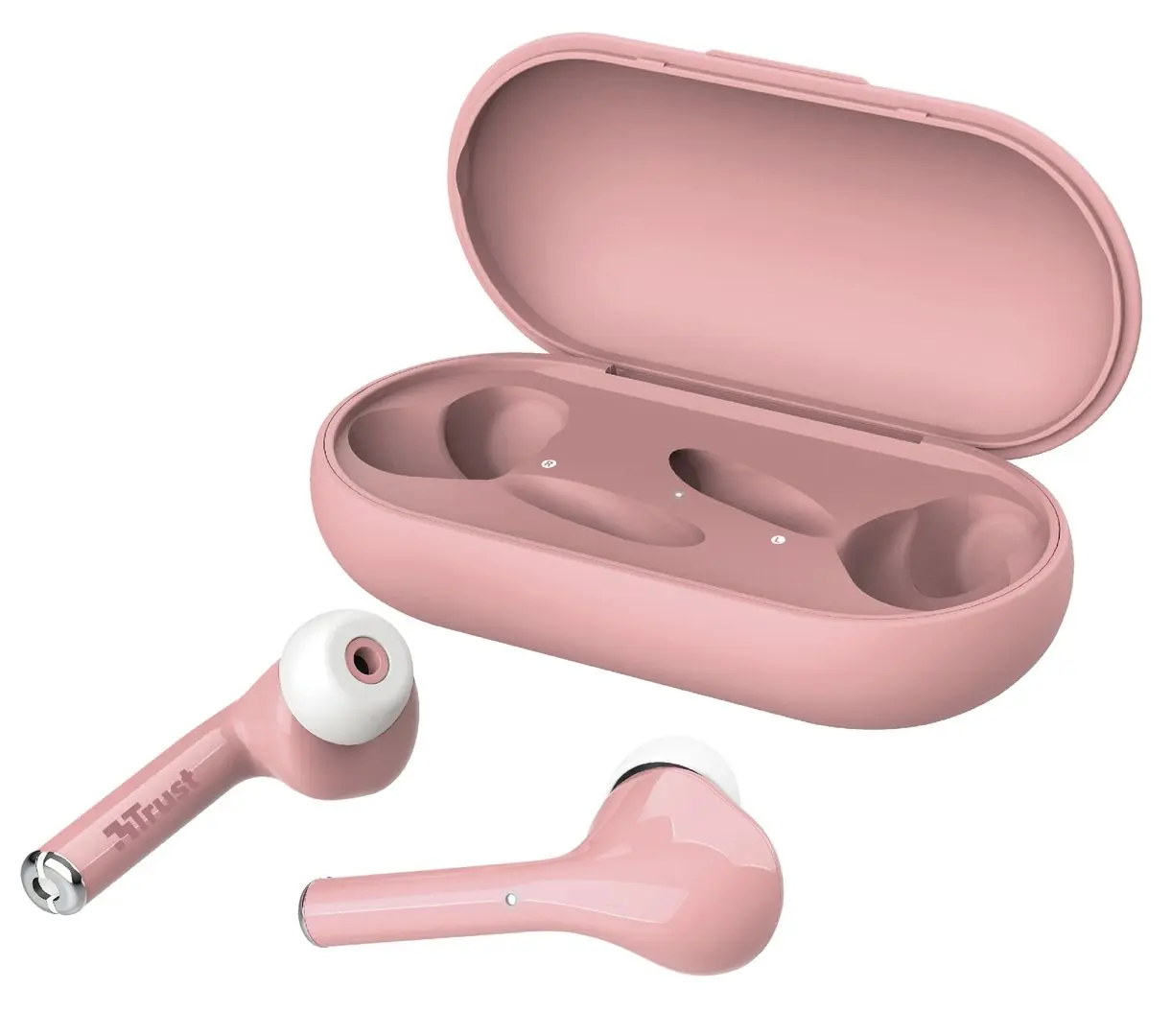 Casti fara fir Trust Nika Touch (Pink)