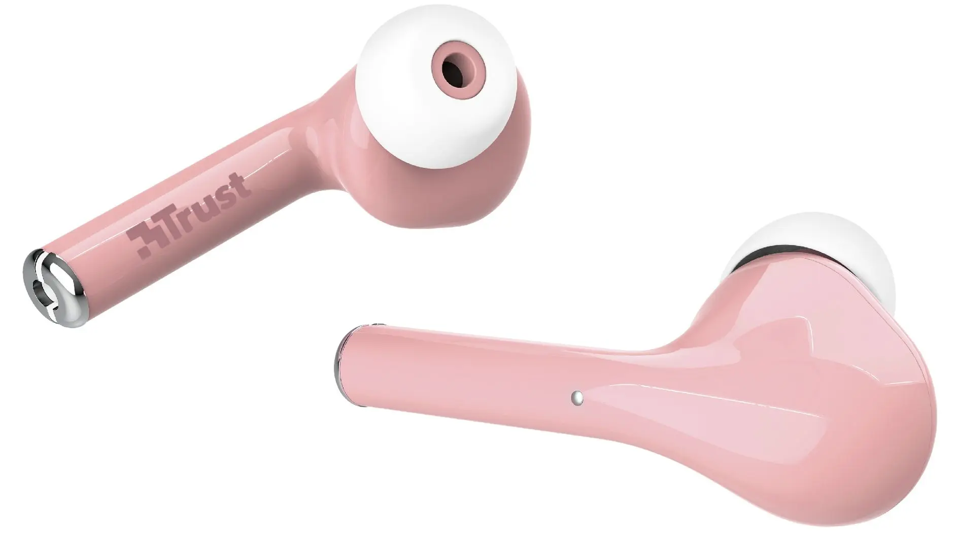 Casti fara fir Trust Nika Touch (Pink)