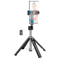 Trepied pentru telefon Hoco K19 (Black) Thumb