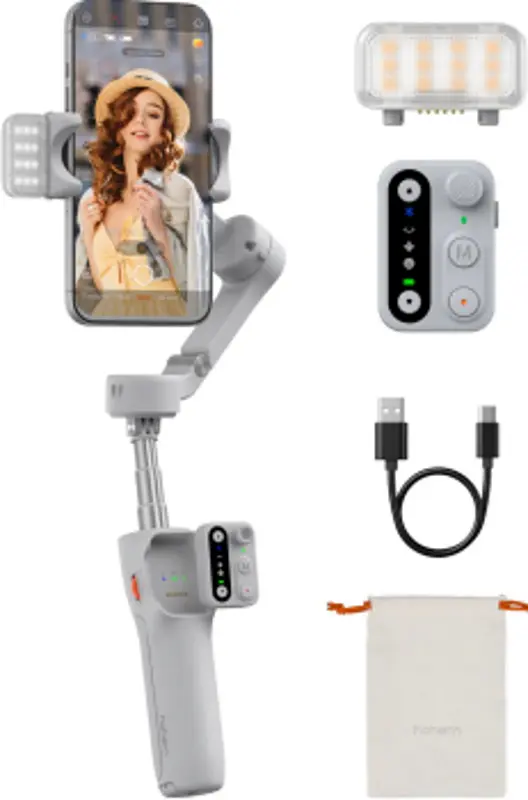 Selfie Stick Hohem iSteady X3 (White) - 3