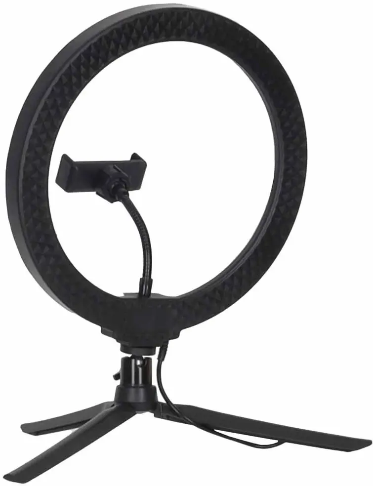 Штатив с кольцевой лампой Ikonka KX2769 (Black) - 5