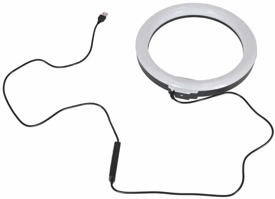 Штатив с кольцевой лампой Ikonka KX2769 (Black) - 7