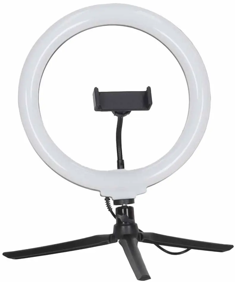 Штатив с кольцевой лампой Ikonka KX2769 (Black)