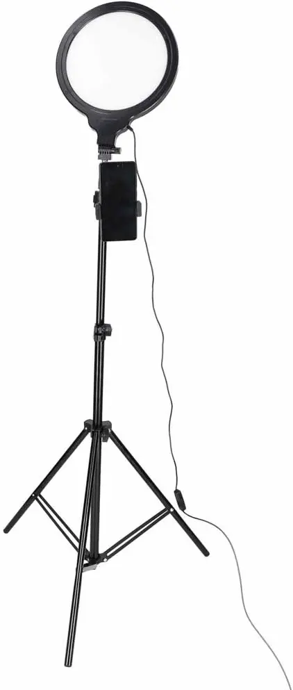 Штатив с лампой Ikonka KX2770 (Black) - 2