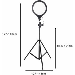 Штатив с лампой Ikonka KX2770 (Black) Thumb