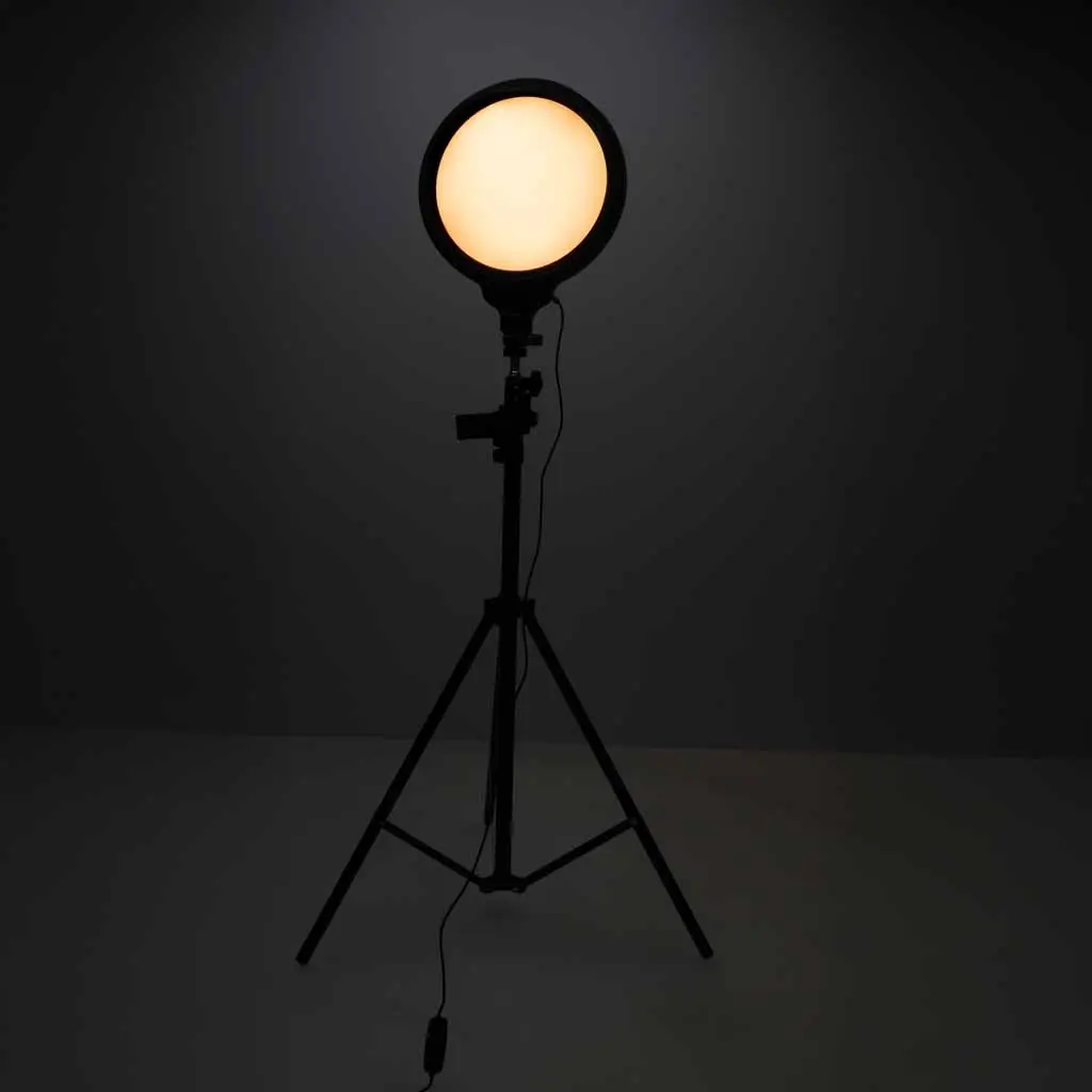 Штатив с лампой Ikonka KX2770 (Black) - 14