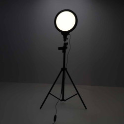 Штатив с лампой Ikonka KX2770 (Black) Thumb