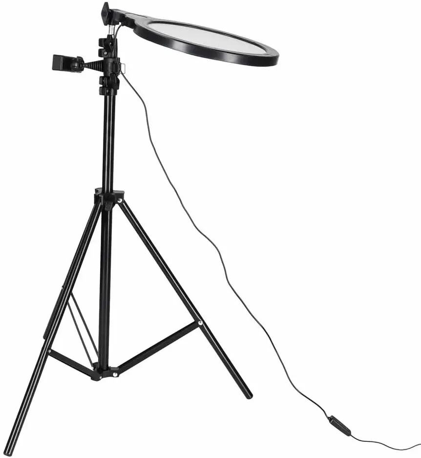Штатив с лампой Ikonka KX2770 (Black) - 4