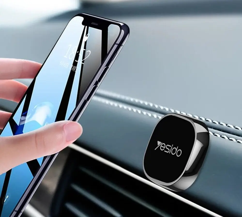 Suport magnetic pentru telefon Yesido C81 (Black)