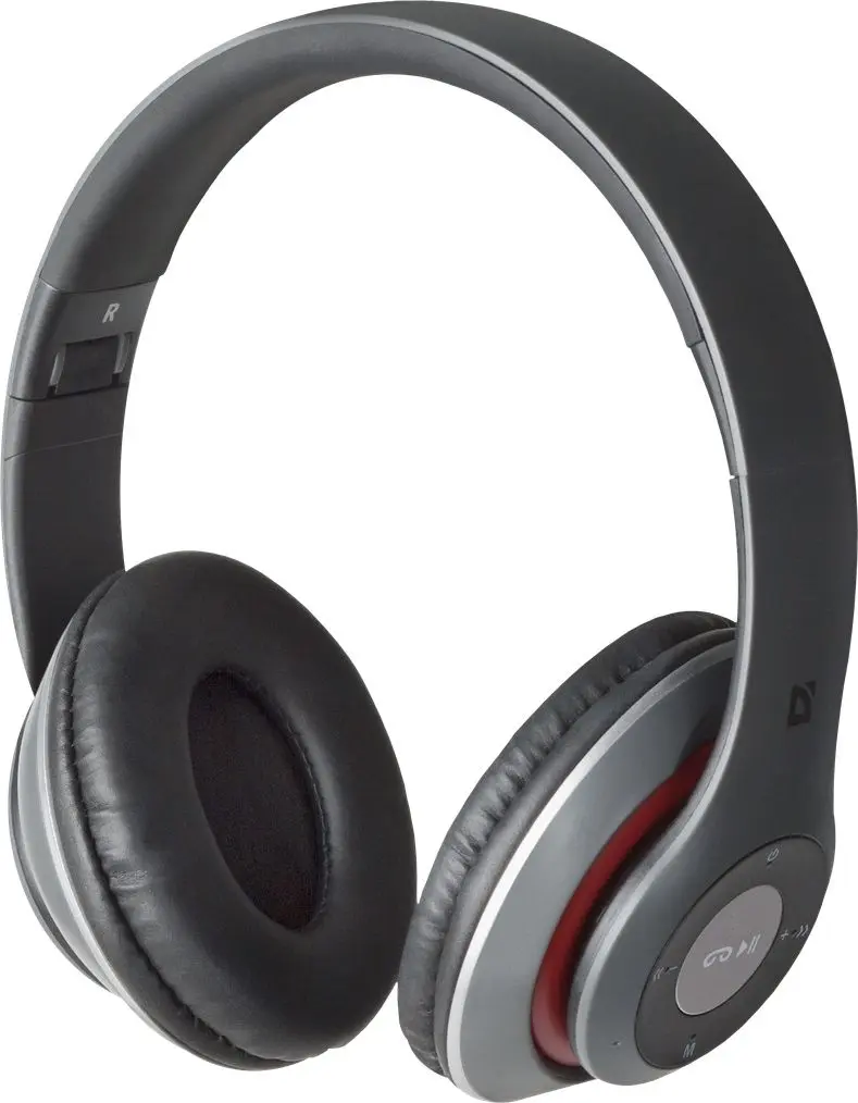 Беспроводные наушники Defender FreeMotion B570 (Grey/Red)
