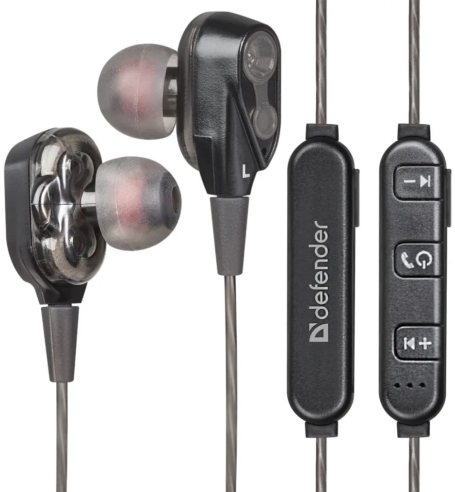 Casti fara fir Defender FreeMotion B640 (Black) - 2