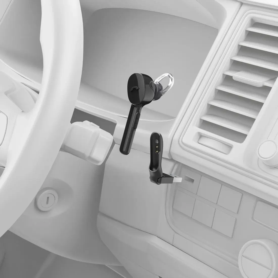 Casca Bluetooth Hama MyVoice1300 184149 (Black)