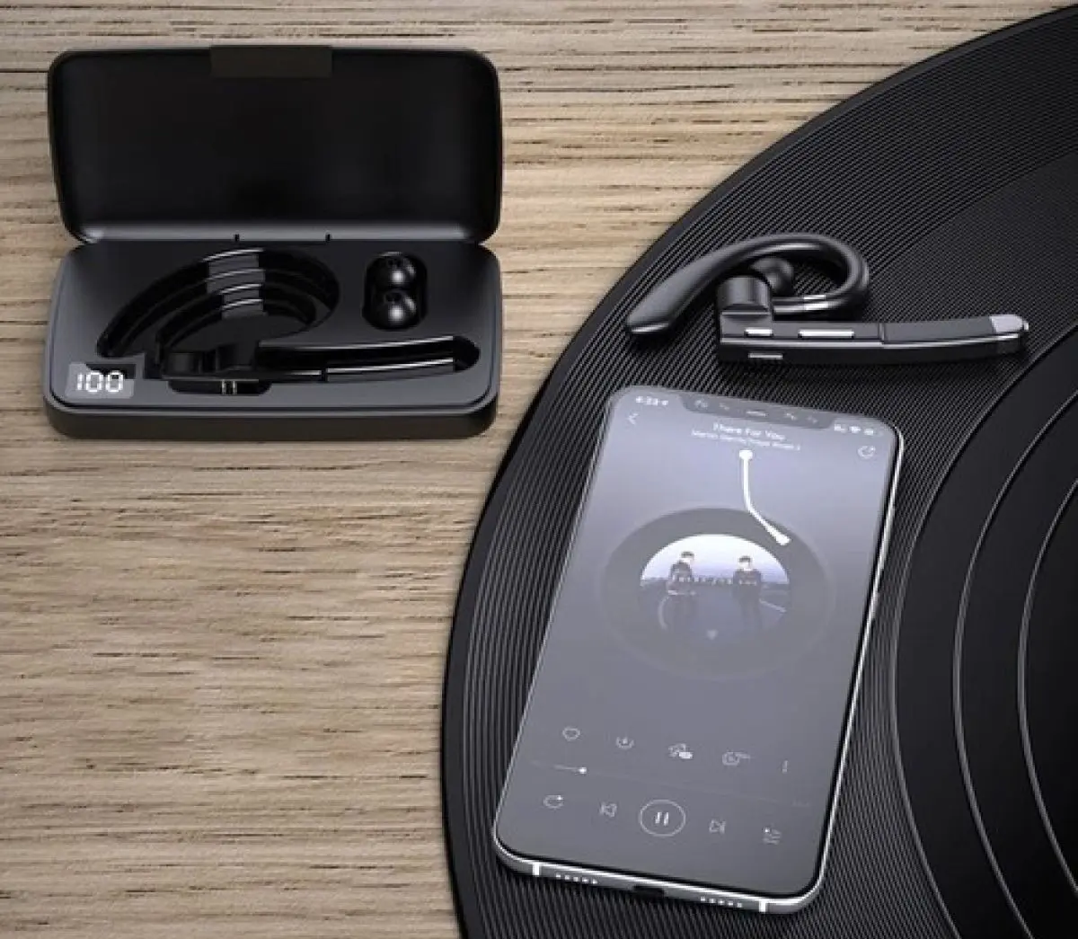 Casca Bluetooth Izoxis 24272 (Black)