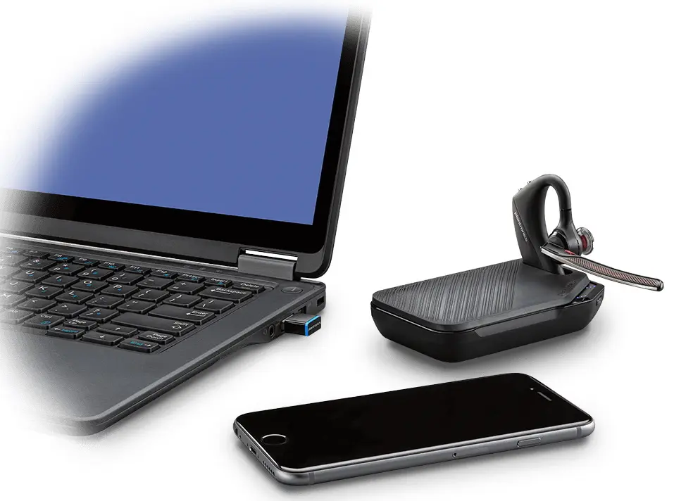 Bluetooth-гарнитура Plantronics Voyager Legend 5200UC (Black)