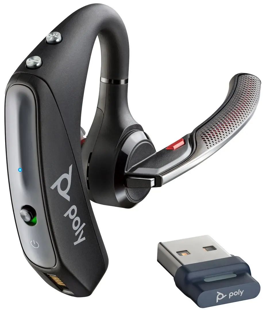 Моно Bluetoth гарнитура Plantronics Poly Voyager 5200 UC (Black)