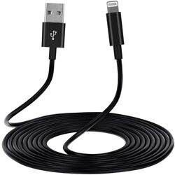 Cablu USB to Lighting 2E CCLAB-BL 1m (Black)