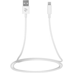 Cablu USB to Lighting 2E CCLAB-WT 1m (White)
