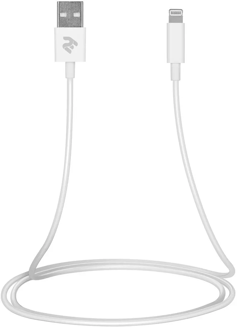 Cablu USB to Lighting 2E CCLAB-WT 1m (White)