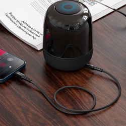 Cablu Lightning to 3.5mm Acefast C1-06 1.2m (Black) Thumb