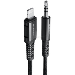 Cablu Lightning to 3.5mm Acefast C1-06 1.2m (Black)
