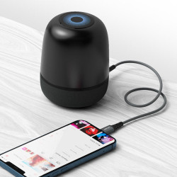 Cablu Lightning to 3.5mm Acefast C1-06 1.2m (Space Grey) Thumb