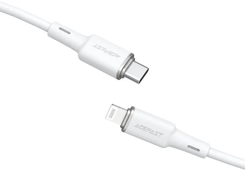 Cablu Type-C to Lightning Acefast C2-01 1.2m (White)