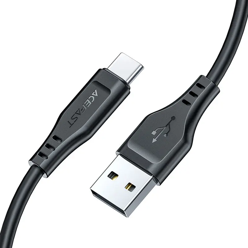 Кабель USB-A to USB-C Acefast C3-04 1.2м (Black) - 2