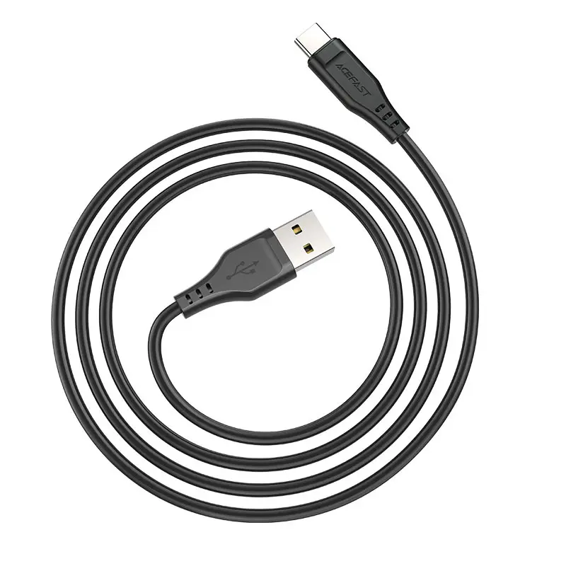 Кабель USB-A to USB-C Acefast C3-04 1.2м (Black) - 3