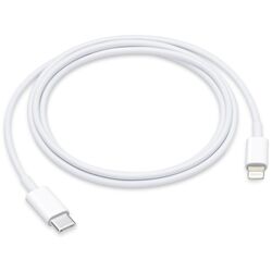 Cablu USB to Lightning Apple Original A2249 1m (White) Thumb