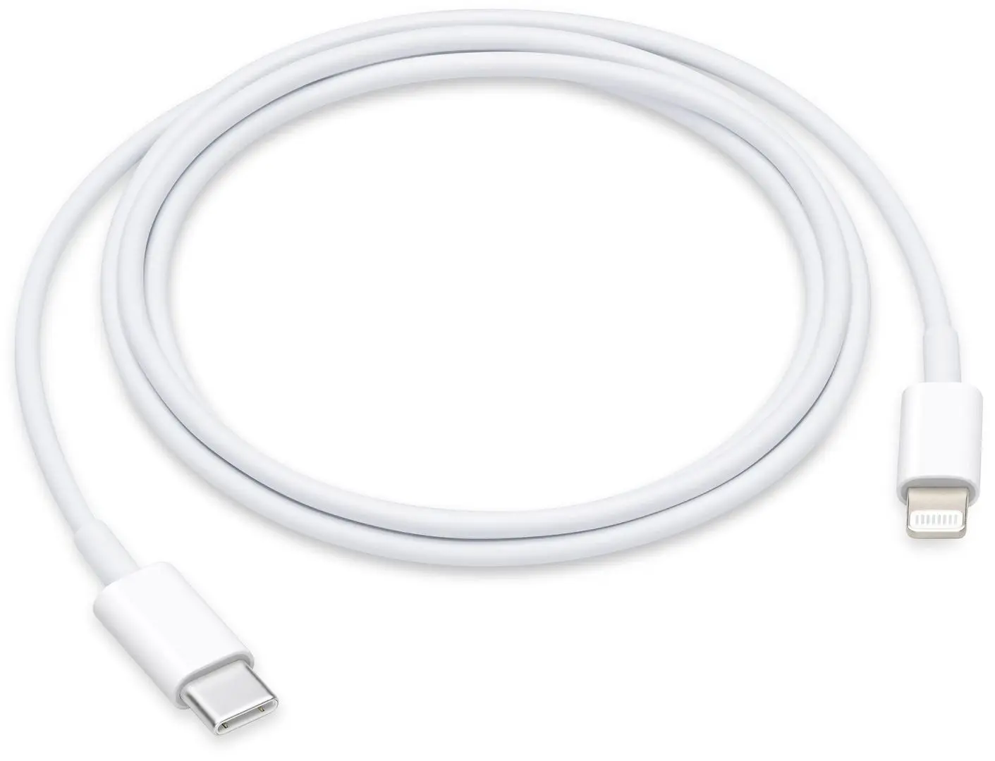 Cablu USB to Lightning Apple Original A2249 1m (White)