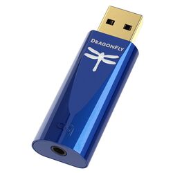Адаптер USB to 3.5 Mini Jack Audioquest DragonFly (Cobalt) Thumb