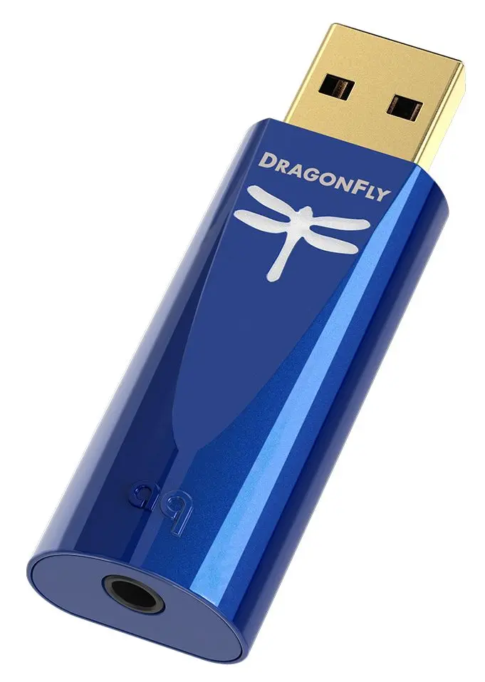 Адаптер USB to 3.5 Mini Jack Audioquest DragonFly (Cobalt) - 3