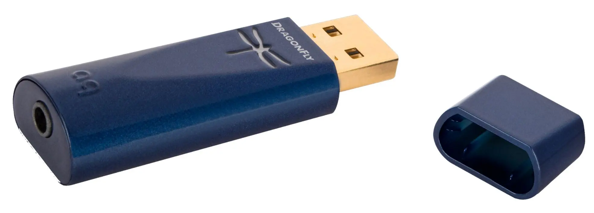 Адаптер USB to 3.5 Mini Jack Audioquest DragonFly (Cobalt) - 4