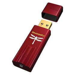 Адаптер USB to 3.5 Mini Jack Audioquest DragonFly (Red)