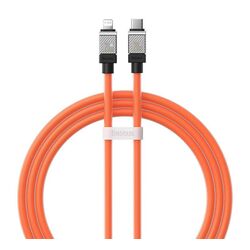 Cablu Baseus CoolPlay Type-C to Lightning 2m (Orange)