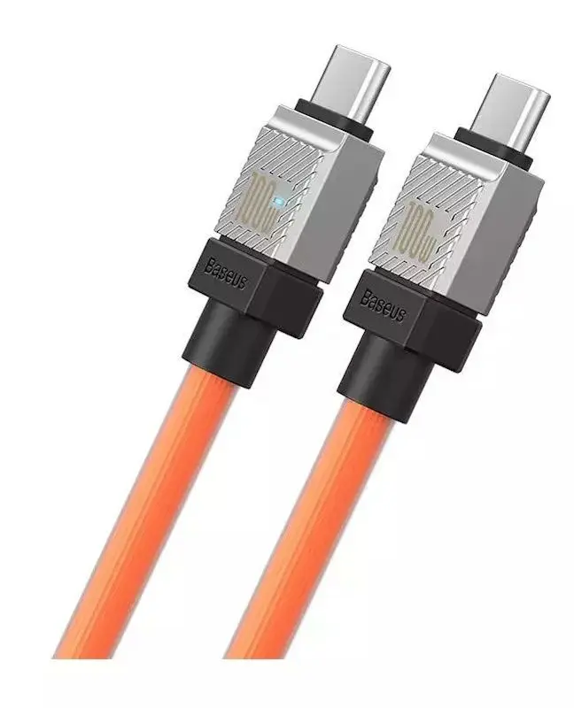 Кабель Baseus CoolPlay Type-C to Type-C 1m (Orange)