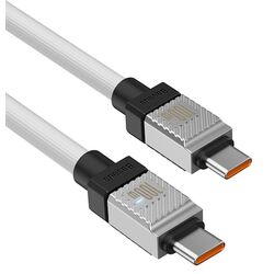 Cablu Baseus CoolPlay Type-C to Type-C 1m (White) Thumb