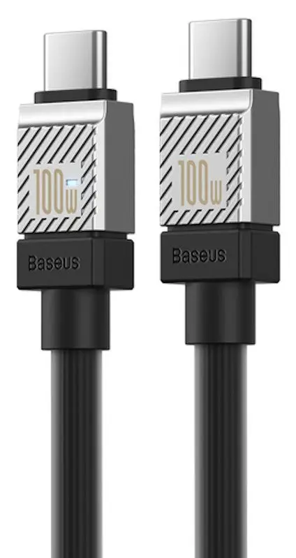 Cablu Baseus CoolPlay Type-C to Type-C 2m (Black) - 2