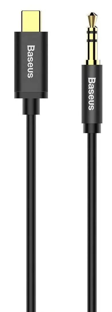 Кабель Type-C to 3.5mm Baseus Yiven M01 1.2m (Black) - 2