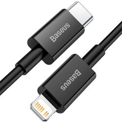 Кабель Type-C to Lightning Baseus Superior CATLYS-A01 1м (Black) Thumb