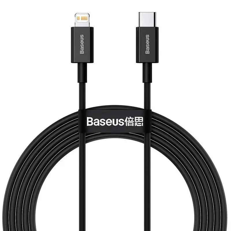 Кабель Type-C to Lightning Baseus Superior CATLYS-A01 1м (Black)