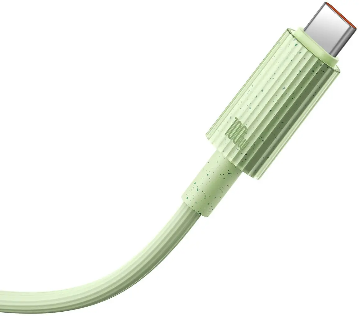Cablu Type-C to Type-C Baseus Habitat 1m (Natural Green)