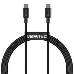 Cablu Type-C to Type-C Baseus Superior 1m CATYS-B01 1m (Black)